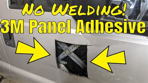 repair rusted panels without welding